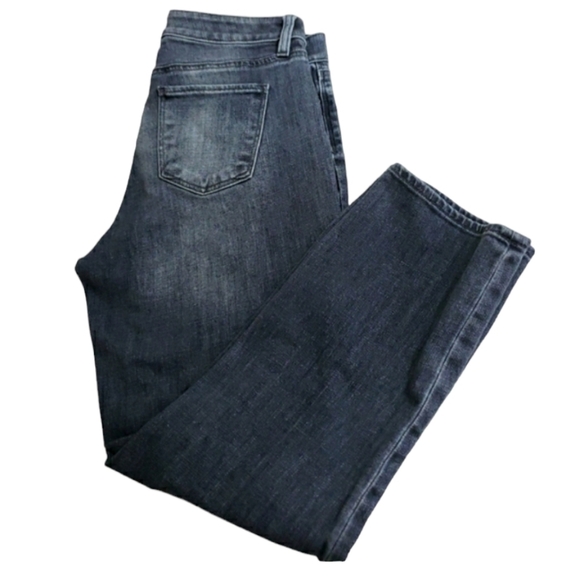 Talbots~Size 6 Petite~Black Denim Flawless Five Pocket Slim Ankle Curvy Jeans. - Picture 10 of 11